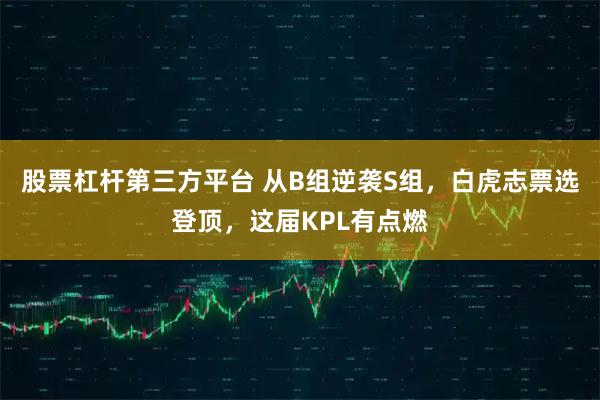 股票杠杆第三方平台 从B组逆袭S组，白虎志票选登顶，这届KPL有点燃