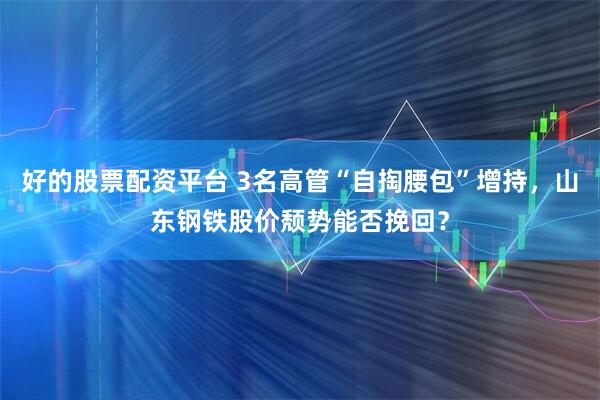 好的股票配资平台 3名高管“自掏腰包”增持，山东钢铁股价颓势能否挽回？